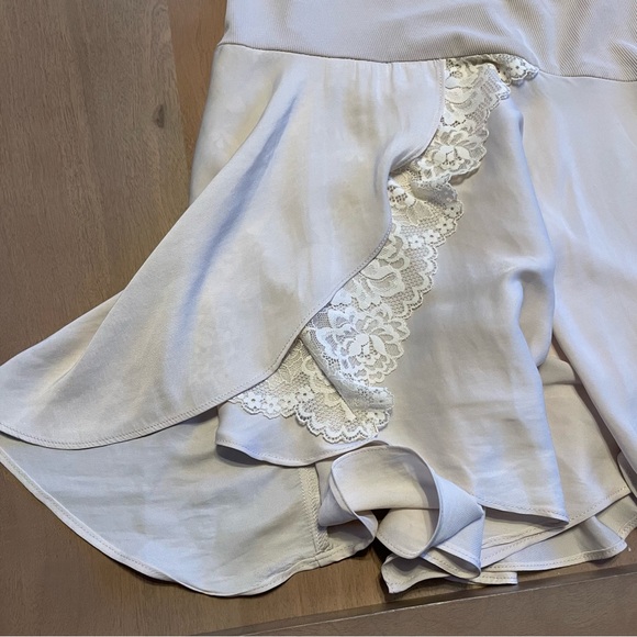 Free People Jazzy Mini Beige Lace Dress - Picture 9 of 15